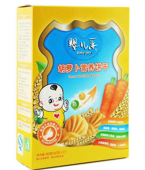 yinge樂(lè)胡蘿卜營(yíng)養(yǎng)餅干