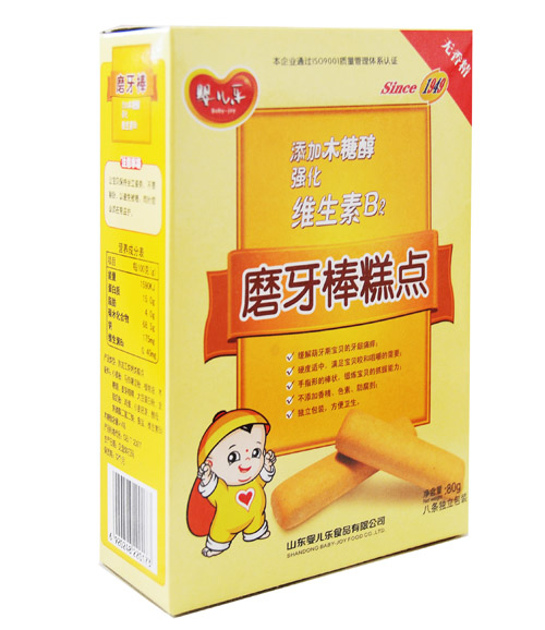 yinge樂維生素B2磨牙棒80g