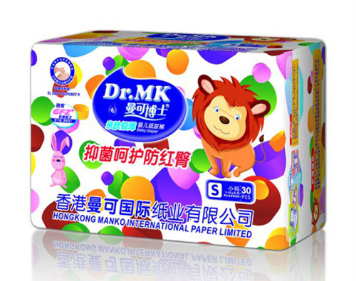 曼可博士親膚極薄yinge紙尿褲S碼