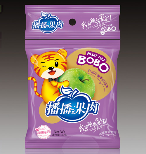 播播果肉蘋果果肉5連包單獨包裝