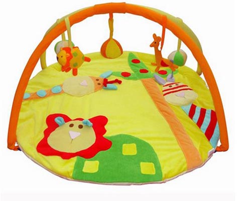 豐盛動物樂園寶寶爬行墊