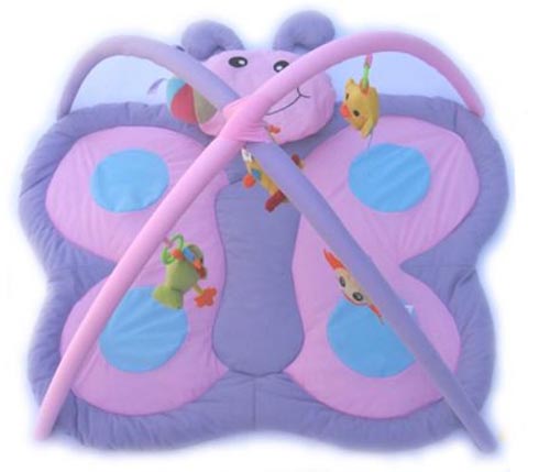 豐盛蝴蝶寶寶爬行墊