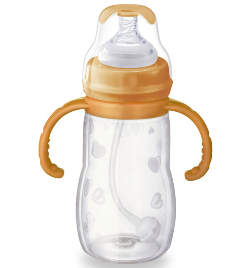 苗苗樂寬口硅膠奶瓶