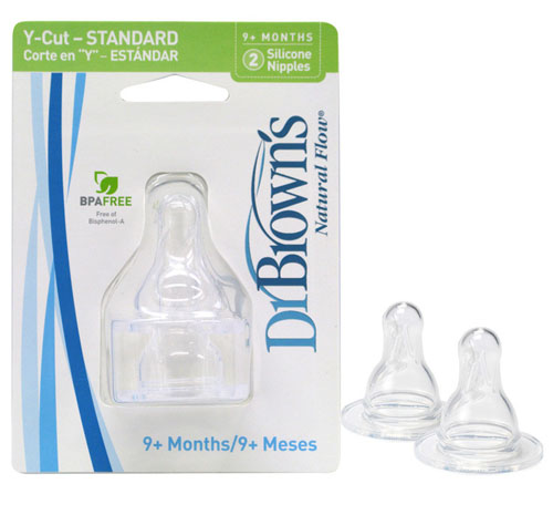 布朗博士Y型孔標(biāo)準(zhǔn)奶嘴(2個裝)