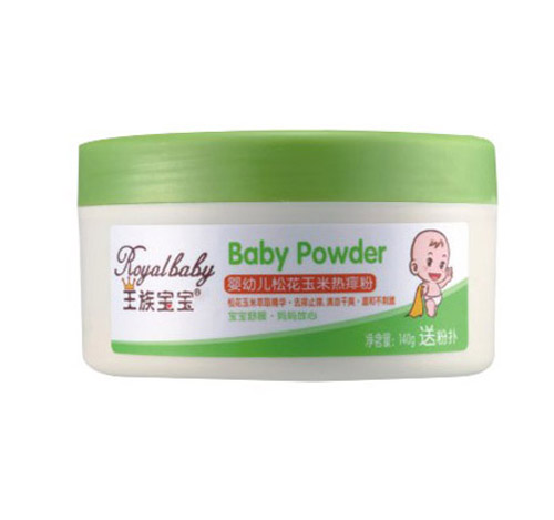 王族寶寶松花玉米熱痱粉140g
