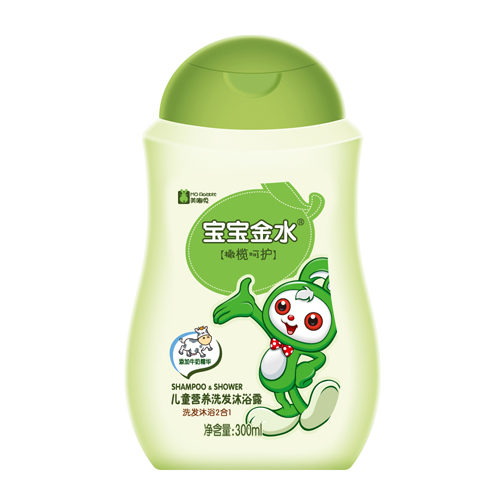寶寶金水兒童營(yíng)養(yǎng)洗發(fā)沐浴露(二合一)300ML