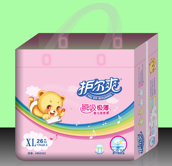 護爾爽瞬吸極薄yinge紙尿褲XL碼26片