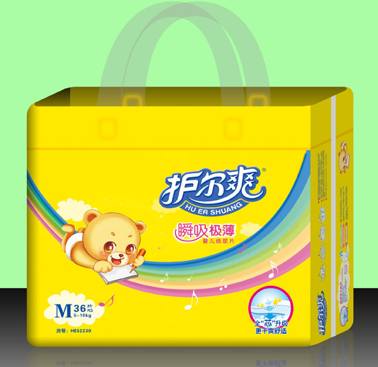 護爾爽瞬吸極薄yinge紙尿片M碼36片