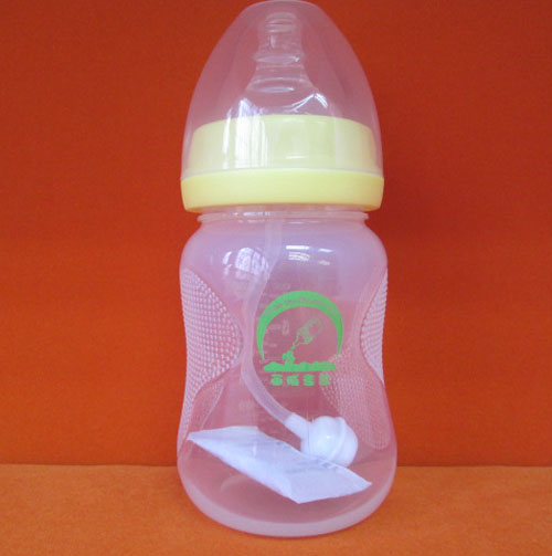 苗哺專(zhuān)家6安寬口磨砂手感pp奶瓶180ml
