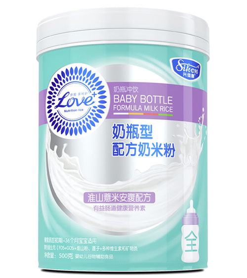 興佳康愛(ài)+淮山薏米安腹奶米粉全段