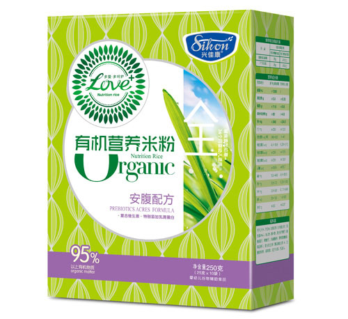 興佳康愛+安腹配方有機(jī)營養(yǎng)米粉