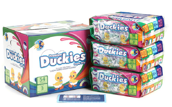 迪可舒yinge紙尿褲M(mǎn)碼54片