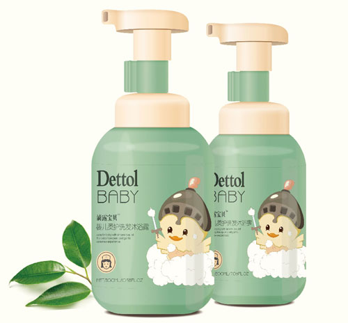 滴露寶貝yinge柔護洗發(fā)沐浴露