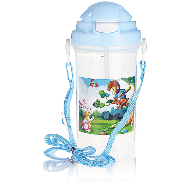 貝樂(lè)嘉藍(lán)色卡通水壺