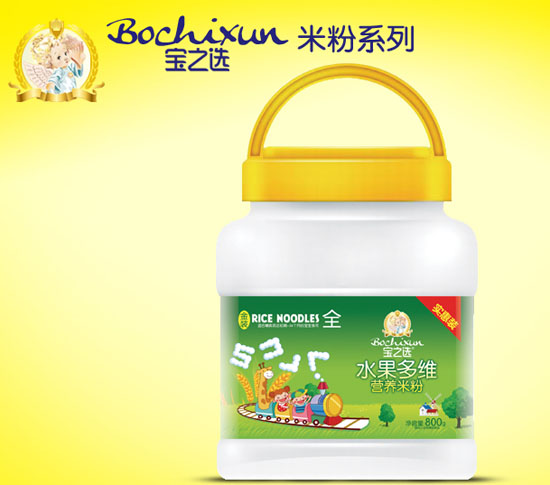 寶之選水果多維營(yíng)養(yǎng)米粉800g桶裝