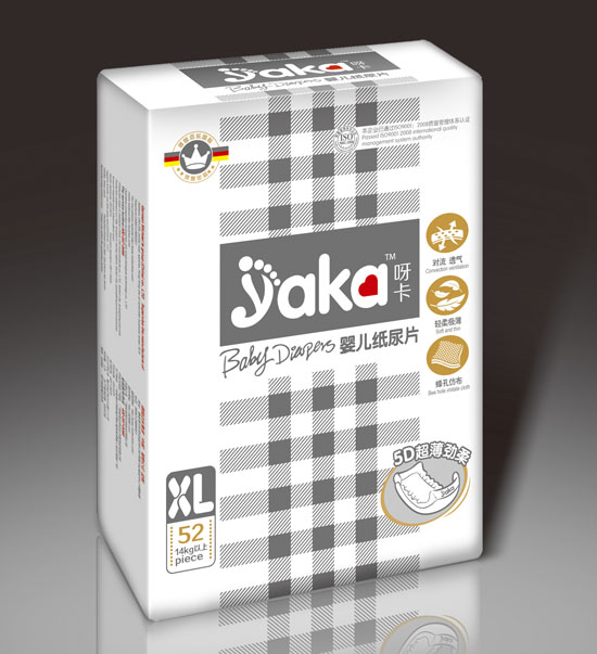 呀卡yinge紙尿片XL碼52片