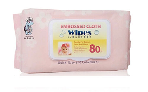 海龜歐文手口柔濕巾80片帶蓋