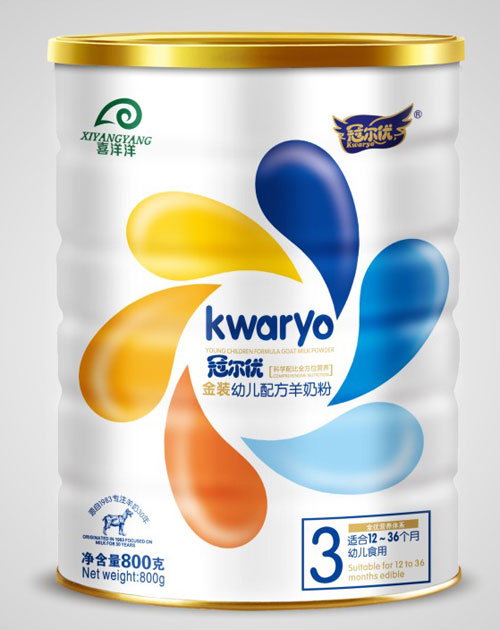 冠爾優(yōu)金裝yinge配方羊奶粉3段