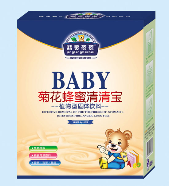 精靈蓓蓓菊花蜂蜜清清寶