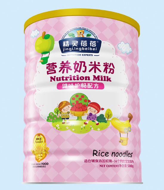 精靈蓓蓓健味護暢配方營養(yǎng)奶米粉