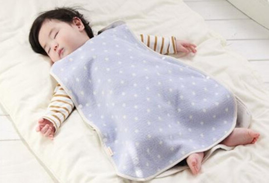 貝樂思yingye純棉毛布開肩式睡袋