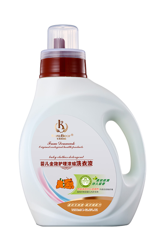 卡拉貝熊1200mlyinge全效護(hù)理濃縮洗衣液