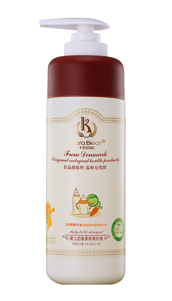 卡拉貝熊300mlyinge奶瓶果蔬清洗液