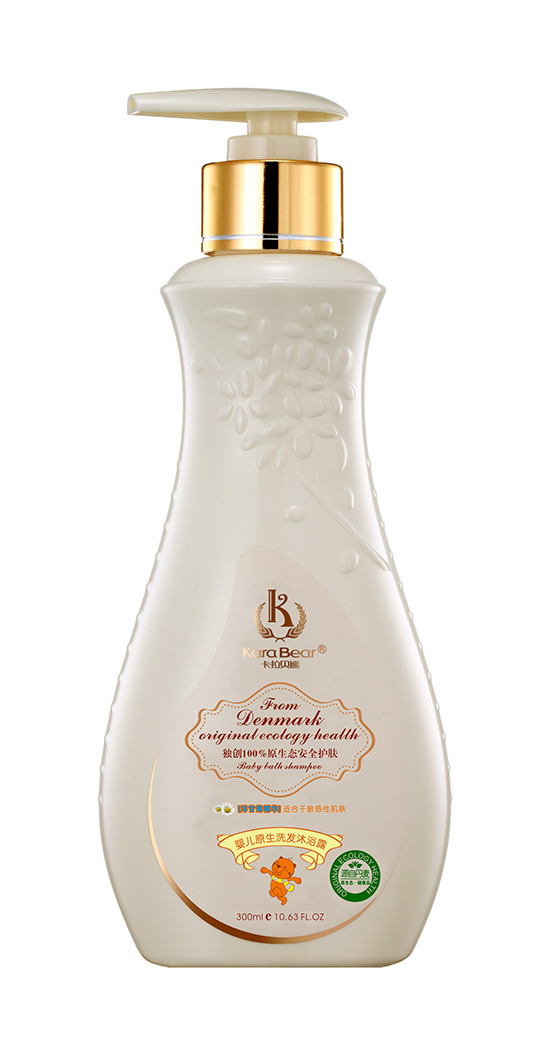 卡拉貝熊300mlyinge原生洗發(fā)沐浴露