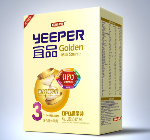 宜品OPO超金裝盒3段youe配方奶粉
