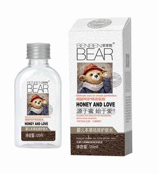 笨笨熊yinge本草祛痱護膚水120ml