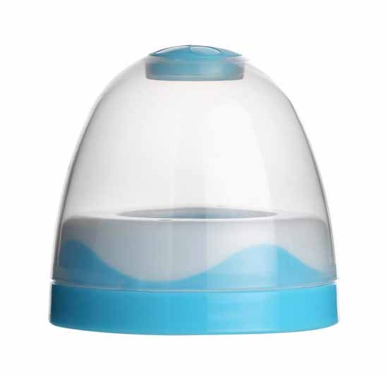 萌多多寬口雙色牙蓋藍色