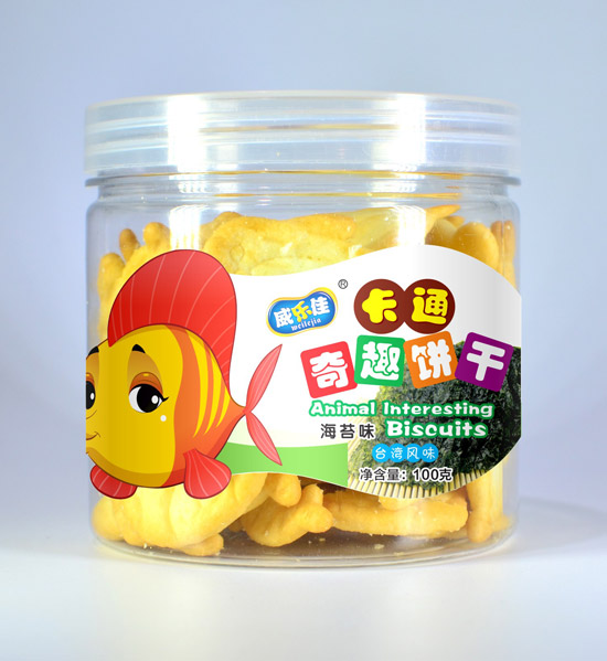 威樂(lè)佳動(dòng)物餅干海苔味