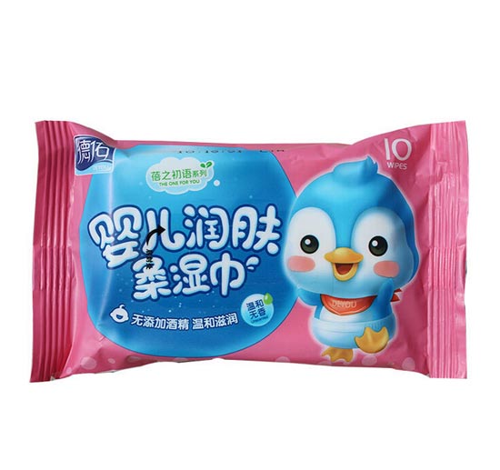 德佑一次性yinge潤膚濕巾10片