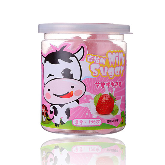 吉牯利草莓味牛乳糖