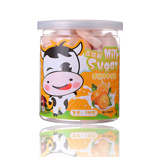 吉牯利香橙味牛乳糖