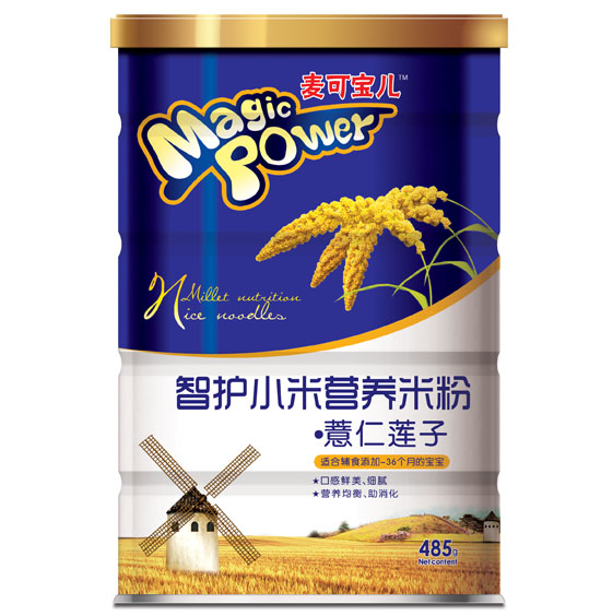 麥可寶兒薏仁蓮子智護(hù)小米營養(yǎng)米粉