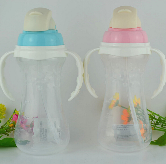 聰貝吸管式寶寶飲水杯300ml