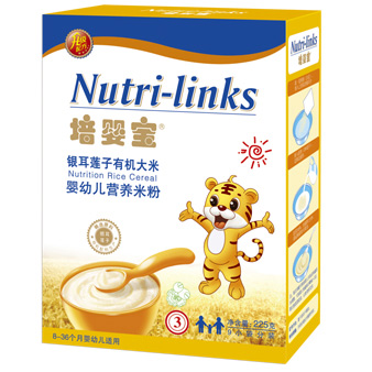 培嬰寶銀耳蓮子有機大米yingye營養(yǎng)米粉