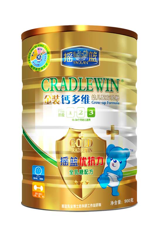 搖籃金裝鈣多維youe配方乳粉