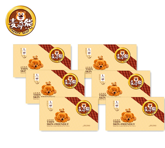 麥奇熊紙尿褲大包L