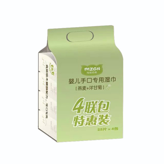 拇指姑娘yinge手口專用濕巾4聯(lián)包