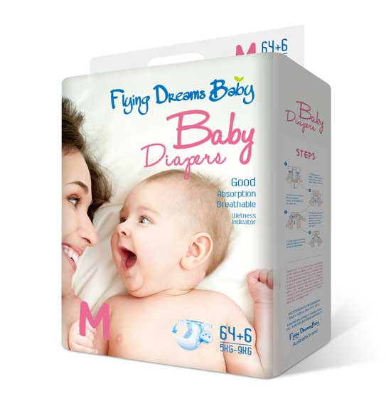 菲夢(mèng)寶紙尿褲人物方案M碼