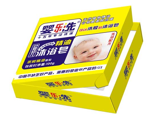 嬰樂洗精油沐浴皂