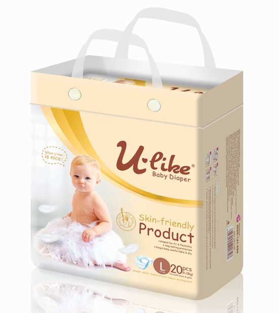 U-LIKEyinge紙尿褲L碼20片