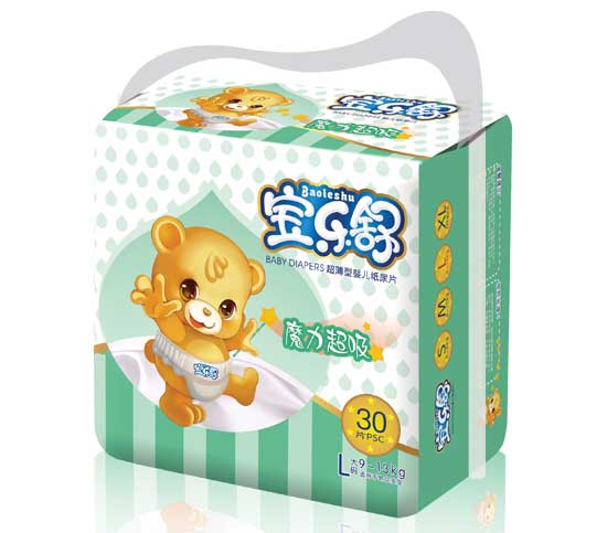 寶樂(lè)舒魔力超吸超薄紙尿片L碼
