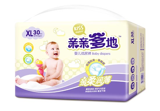 親親爹地親柔潤(rùn)薄尿褲XL