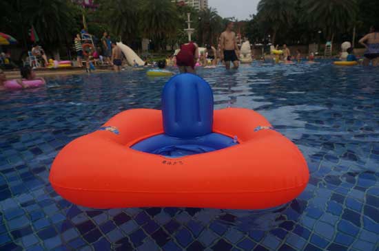 嬰泳少飛yinge方形泳圈側(cè)面