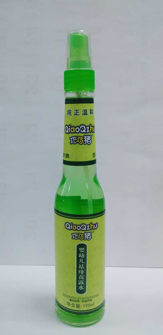 巧巧豬195mlyingye袪痱花露水