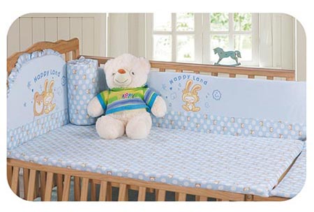 yinge坊yingye床圍用品藍(lán)色