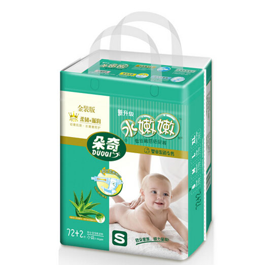 朵奇金裝水嫩嫩蠶絲觸感紙尿褲-S72